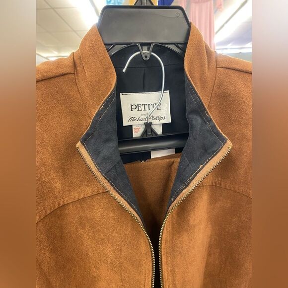 Michael Phillips 16P Brown suede Suit - Picture 2 of 6